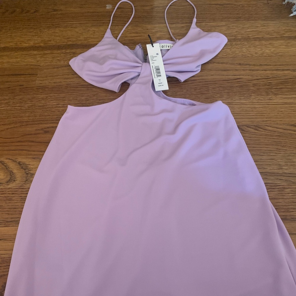Purple dress